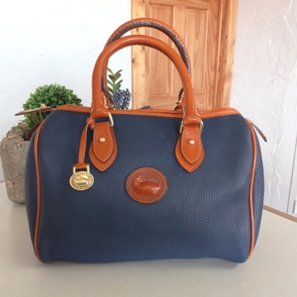 Dooney & Bourke Handbags - Dooney & Bourke, R28 AF, Boston Bag in Airforce Blue!!!